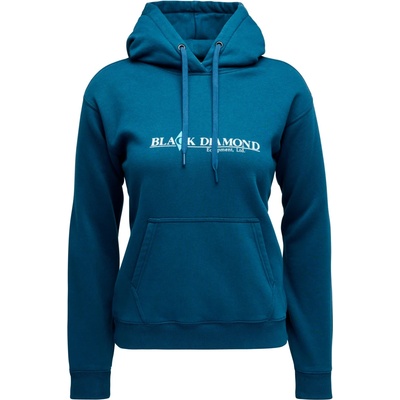 Black Diamond Дамски суичър Black Diamond Women's Heritage Wordmark PO Hoody Hoodie - Indigo (117-2976-0112)