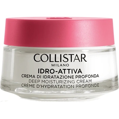 Collistar IdroAttiva+ Deep Moisturizing Cream хидратиращ крем за всеки тип кожа за жени 50 мл