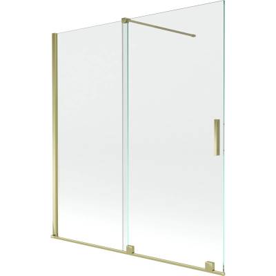 Mexen Velar параван за вана с 2 крила, плъзгащ се, 150 x 150 см, прозрачен, (896-150-000-01-50)
