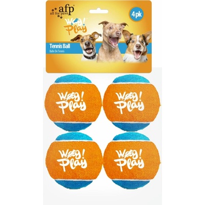 AFP Wag Play tenisové míčky 6,5 cm 4 ks