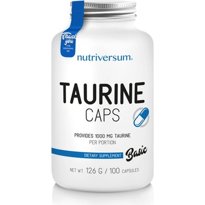 Nutriversum Taurine Caps 60 kapsúl