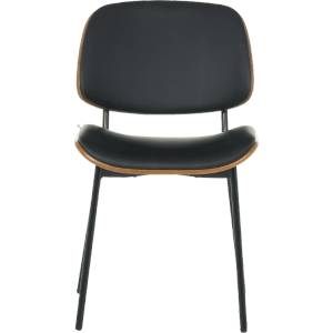 Bittel Посетителски стол Carmen 1180 - орех-черен (3520990) - xmall