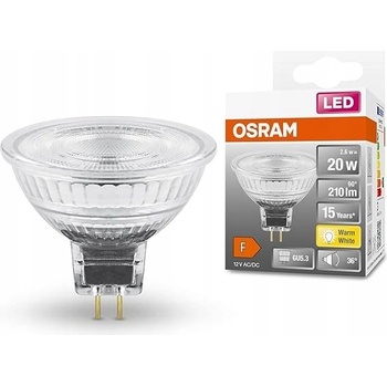 Osram LED žiarovka MR16 20 36 2,6 W GU5,3 2700 K teplá biela