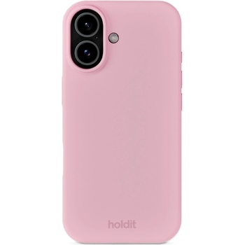 Holdit Гръб Holdit Silicone за iPhone 17 - Розов