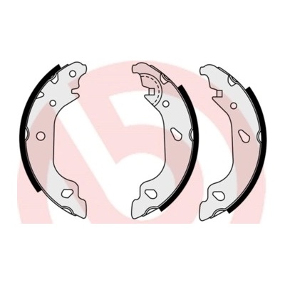 Sada brzdových čeľustí BREMBO S 23 551