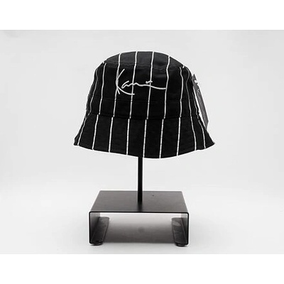 Karl Kani Signature Pinstripe Bucket Hat black/white