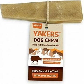 Yakers Dog Chew Himalayan Yak Milk - Кучешко лакомство с мляко от хималайски як, размер M - 65 гр KY020
