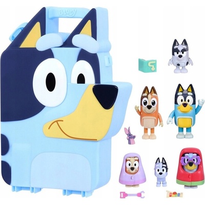 Moose Toys Bluey Bluey's Ultimate Play & Go Playset 14 el.