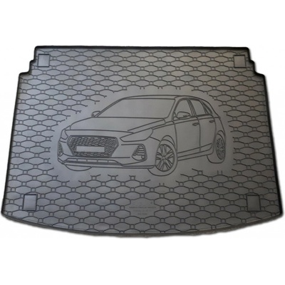 Gumová vana do kufru RIGUM Hyundai i30 hatchback 2021 | Zboží Auto