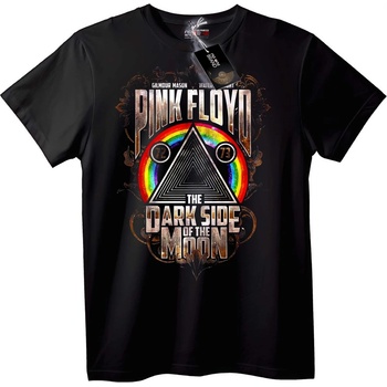 NOONEBRAND Тениска Pink Floyd Dark Side of the Moon - 7XL, Black