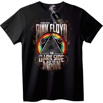 NOONEBRAND Тениска Pink Floyd Dark Side of the Moon - 7XL, Black