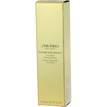 Shiseido Future Solution LX Extra Rich Cleansing Foam Почистваща пяна за жени 125 ml опция Стара опаковка
