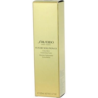 Shiseido Future Solution LX Extra Rich Cleansing Foam Почистваща пяна за жени 125 ml опция Стара опаковка