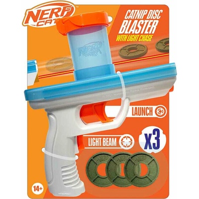 Nerf Cat Catnip blaster s catnipom 20 cm / 3 ks