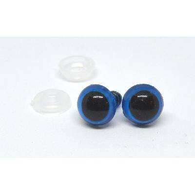 Bezpečnostní oči Ø10 mm modré