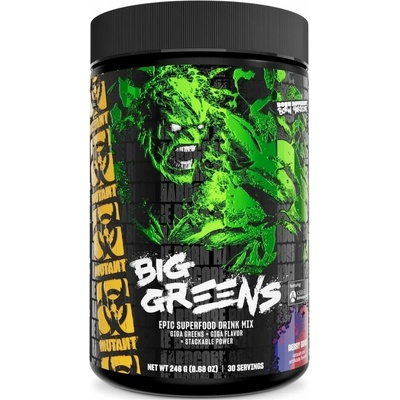 Mutant Big Greens lesné ovocie 30 servings