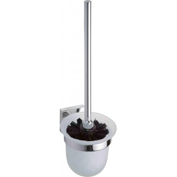 Bemeta BETA WC štětka, miska sklo černý kartáč