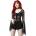 KILLSTAR дамско боди с дълъг ръкав KILLSTAR - Rosabella Mesh - Черен - KSRA005503