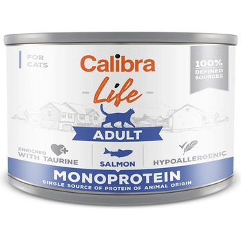 Calibra Cat Life Възрастен Сьомга 200 г