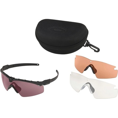 Strelecké okuliare Oakley M-Frame 3.0 Array SI 3 sklá TR22 + TR45 + číre, Čierna