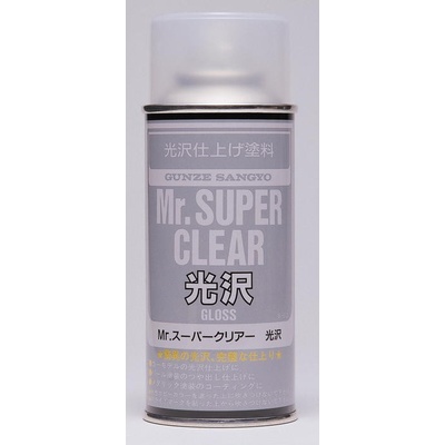 Mr. Hobby Gunze Sangyo Gunze Mr. Super Clear Gloss Spray 170 ml