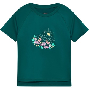 Color Kids Детска спортна тениска Color Kids Girl's T-Shirt with Print S/S Sport shirt - Mediterranea - размер 176 (EU) (704-5846-0322)