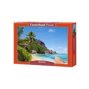 Castorland Puzzle 3000 pcs. Tropical Beach, Seychelles