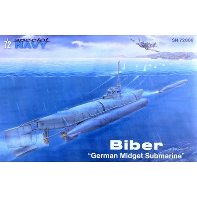 Special Hobby Biber German Midget Submarine 1:72