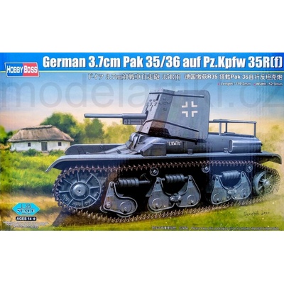 Hobby Boss German 3.7cm Pak 35/36 auf Pz.Kpfw 35R f 1:35