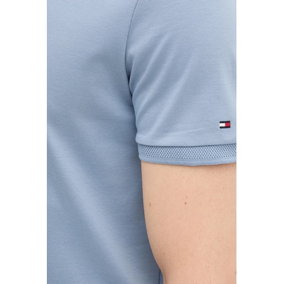 Tommy Hilfiger Памучна тениска с яка Tommy Hilfiger (MW0MW39552)