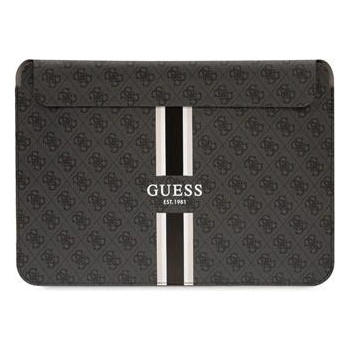 Guess PU 4G Printed Stripes Computer Sleeve 13/14" Black GUCS14P4RPSK