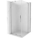 Mexen Velar L плъзгаща се душ кабина 110 x 110 cm, матирана, хром - 871-110-110-33-01 (871-110-110-33-01)