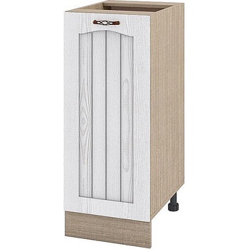 Image 1 of ИРИМ Долен кухненски шкаф Сити МФ-Бяло фладер-04-40 десен 35 см