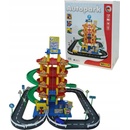 Wader Quality Toys Brodivých ptáků QT 5 level garáž Great Tor a 3 auta