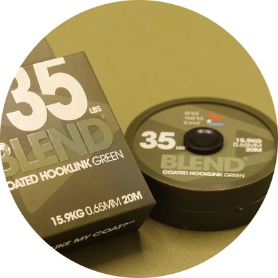 One More Cast šňůra Blend Coated Hooklink Green 20m 25lb