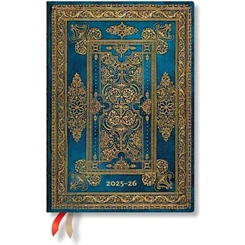 Paperblanks Планер Blue Luxe, Midi, хоризонтален, мека кориц (1570181495)