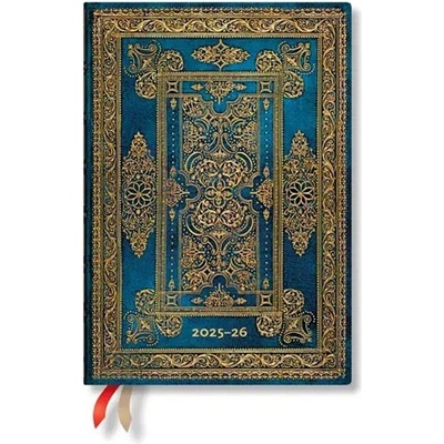 Paperblanks Планер Blue Luxe, Midi, хоризонтален, мека кориц (1570181495)