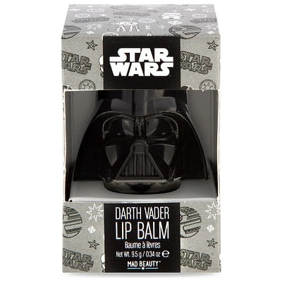 Mad Beauty Star Wars Darth Vader štýlový balzam na pery v tégliku s vanilkou 9,5 g
