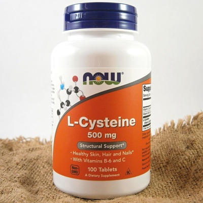 Now Foods L-Cysteine 500 mg 100 tabliet