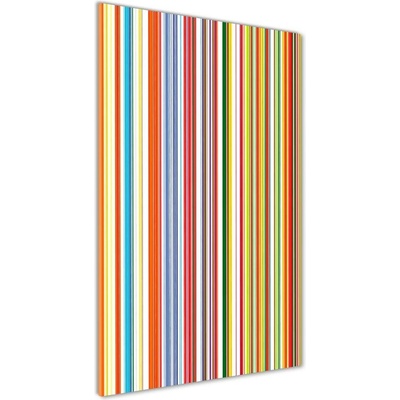 Vertikálny fotoobraz na skle Farebné pásky 50x100 cm