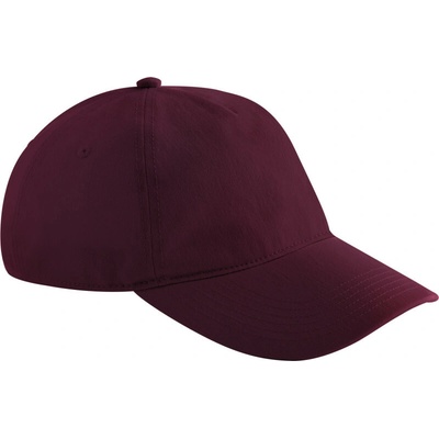 Beechfield K Leisure B 66 5 panelová COT53006637099-burgundy Burgundová