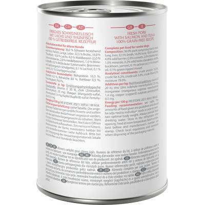 Wolf of Wilderness Senior Red Meat Scarlet Sunrise 6 x 400 g