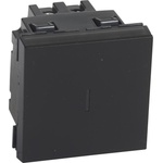 Legrand Кръстат ключ 2 мод. цвят Черен Easy-Led Mosaic - 079321L (079321L)