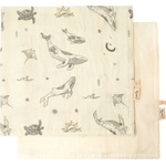 Cotton Hug Комплект бебешки пелени Cotton Hug - Океан, 70 х 70 cm, 2 броя (CH087) - ozone