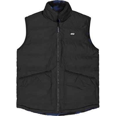 Picture Мъжки синтетичен елек Picture Russello Vest Synthetic vest - Black Retro Fusion (032-1205-0313)