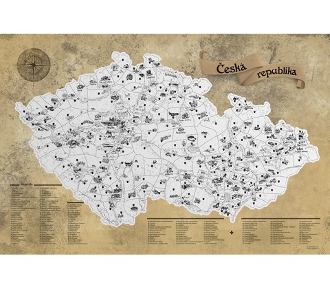Stieracia mapa Česka