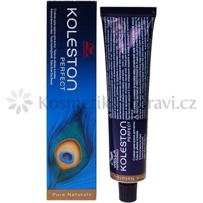 Wella Koleston Perfect Pure Naturals barva na vlasy 8/07 60 ml