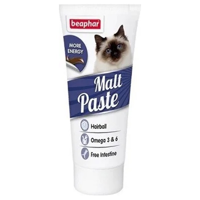 Beaphar Malt Paste Omega 3 & Omega 6 малцова паста с важните за козината Omega 3 & Omega 6, 25gr
