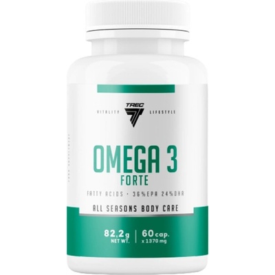 Trec Nutrition Omega 3 Forte 1000 mg | 60% EPA DHA [60 Гел капсули]