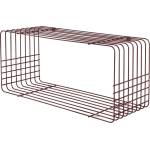 Mette Ditmer Denmark Бордо на няколко нива метален стенен рафт 70 cm Wire - Mette Ditmer Denmark (WIRRAC58)